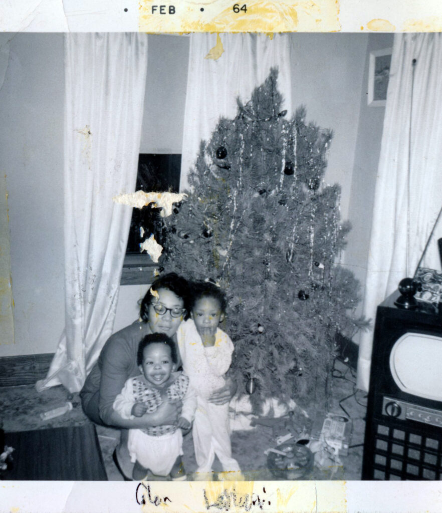 Aunt Kathy with cousin Glen and Leilani