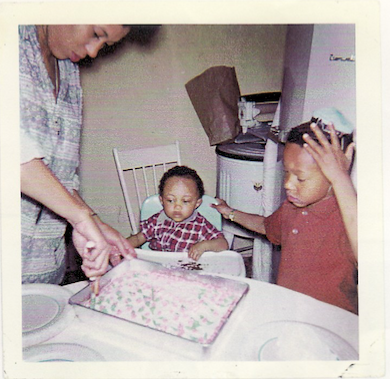 Tommy's 1st Bday 1962 in Warm Springs, MT