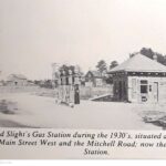 Fred Slight's Gas station - 1930s