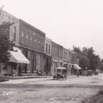 Main Street, Atwood - 100 years ago